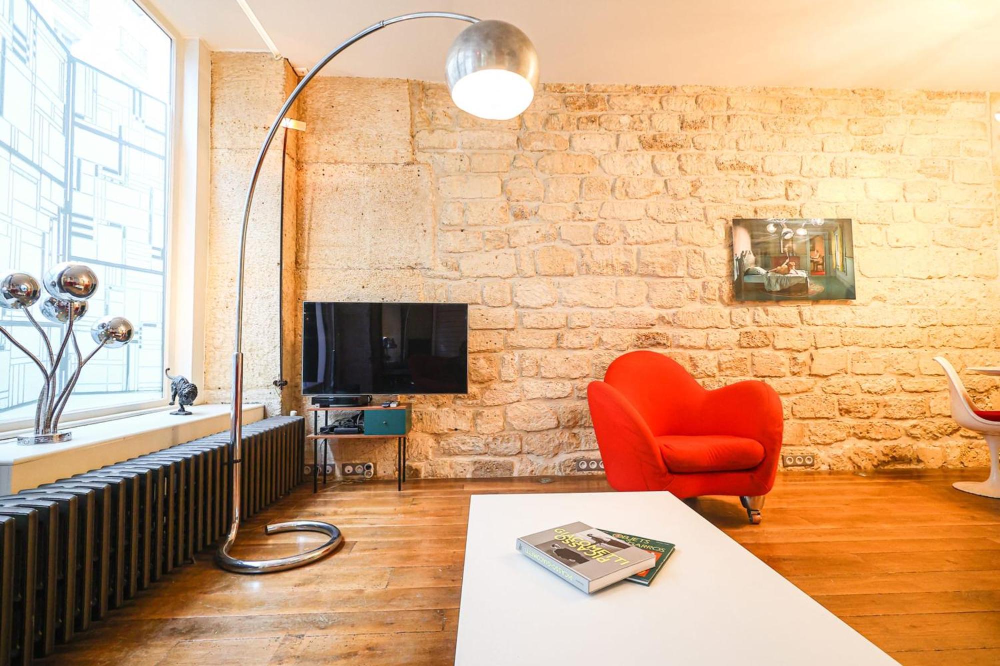 Elegant Appartement Climatise De 65 M2 Avec 2 Ch Париж Экстерьер фото